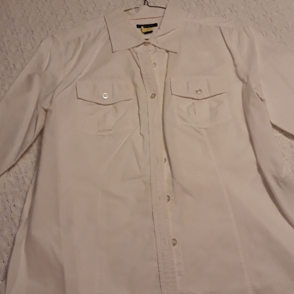 White button down shirt